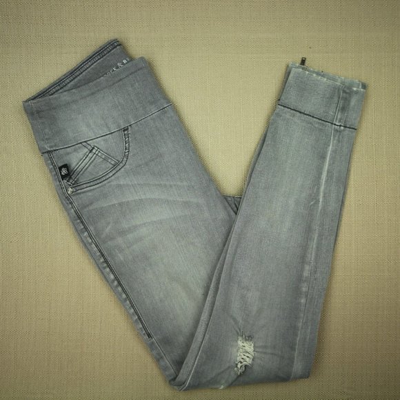Skinny Jeans Womens Size 4 Ankle Zip 